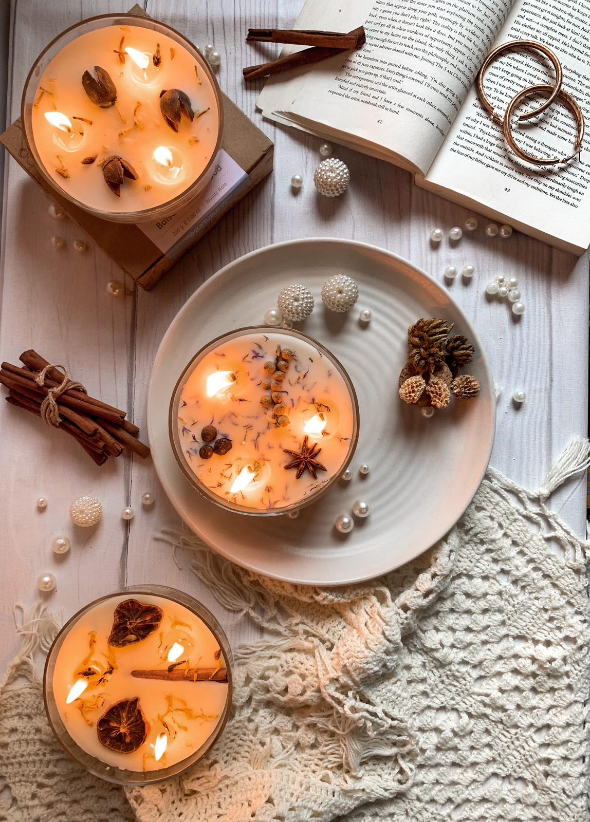 Botanicals Aromatherapy Goji Moro Orange Soy Candle — 200g